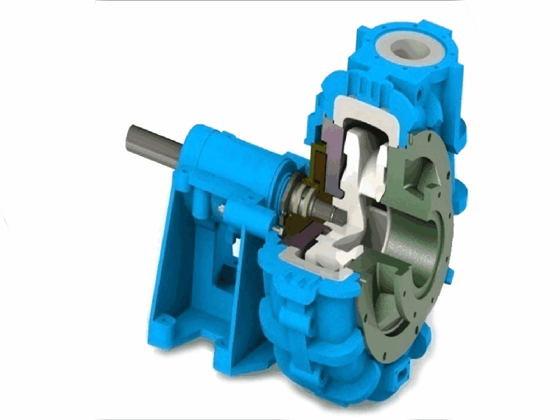 Ceramic Slurry Pumps Section View Thumbnail